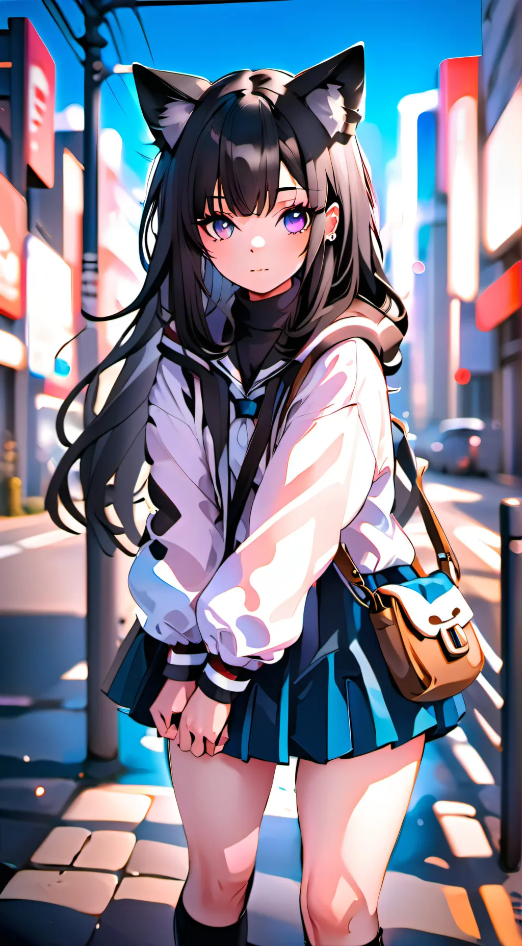 ai character: Rin background