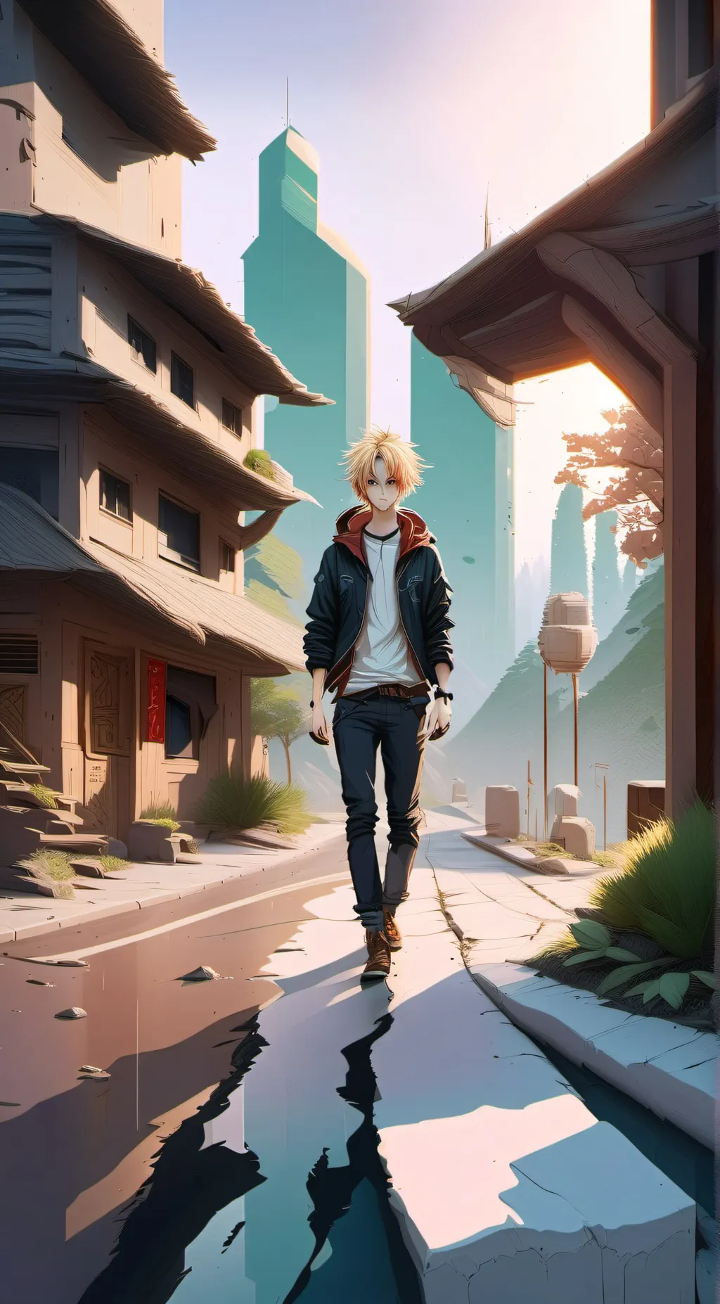 ai character: mike background