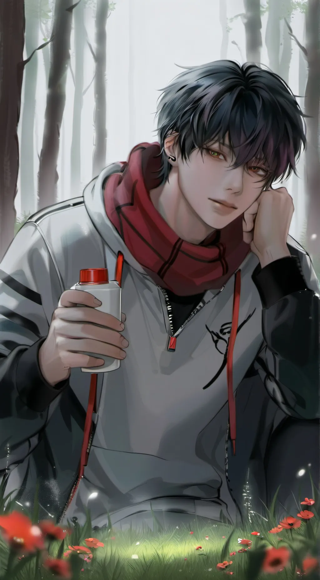 ai character: Adrian  background
