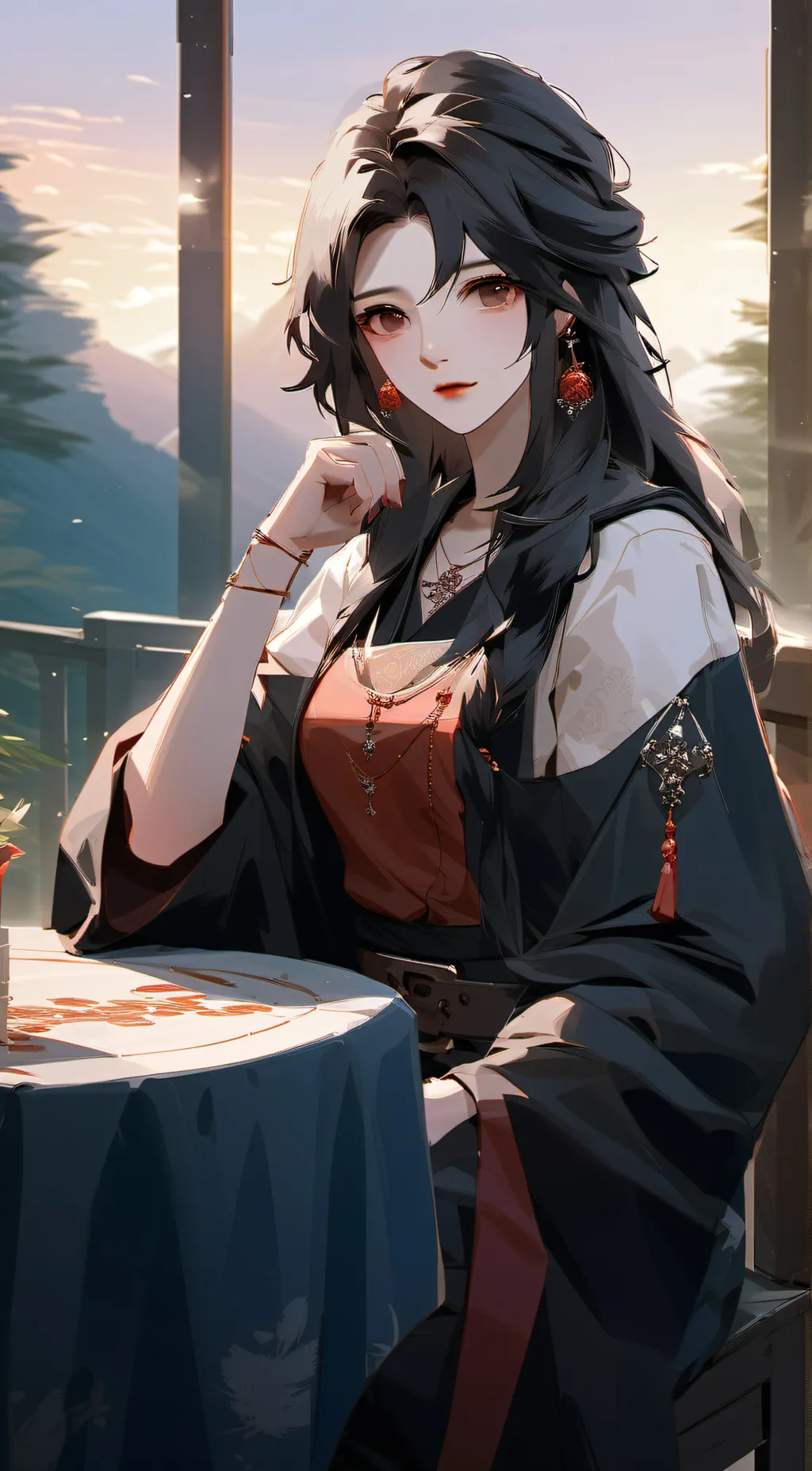 ai character: Xiaoyan background