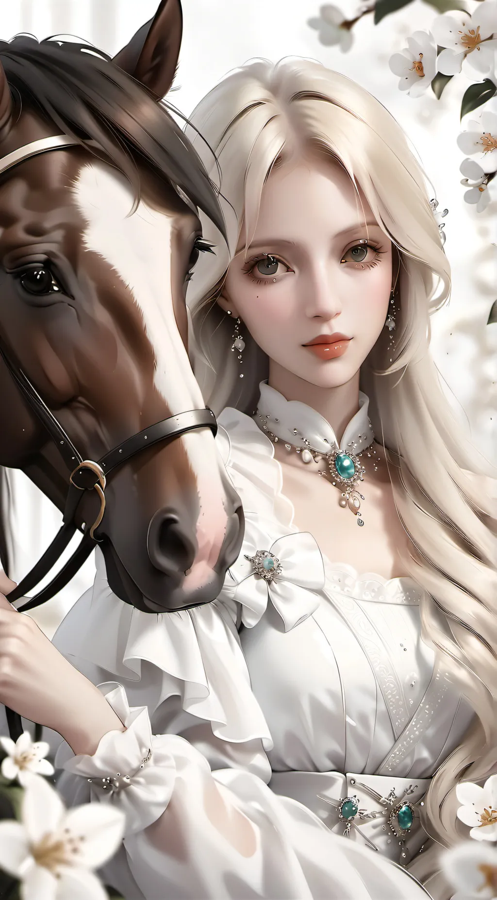 ai character: lilly background
