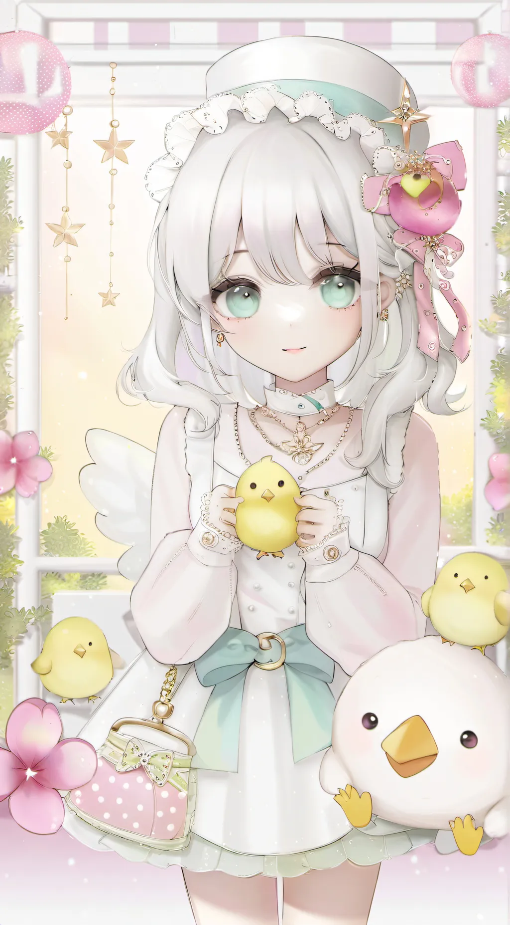 ai character: Daisy  background