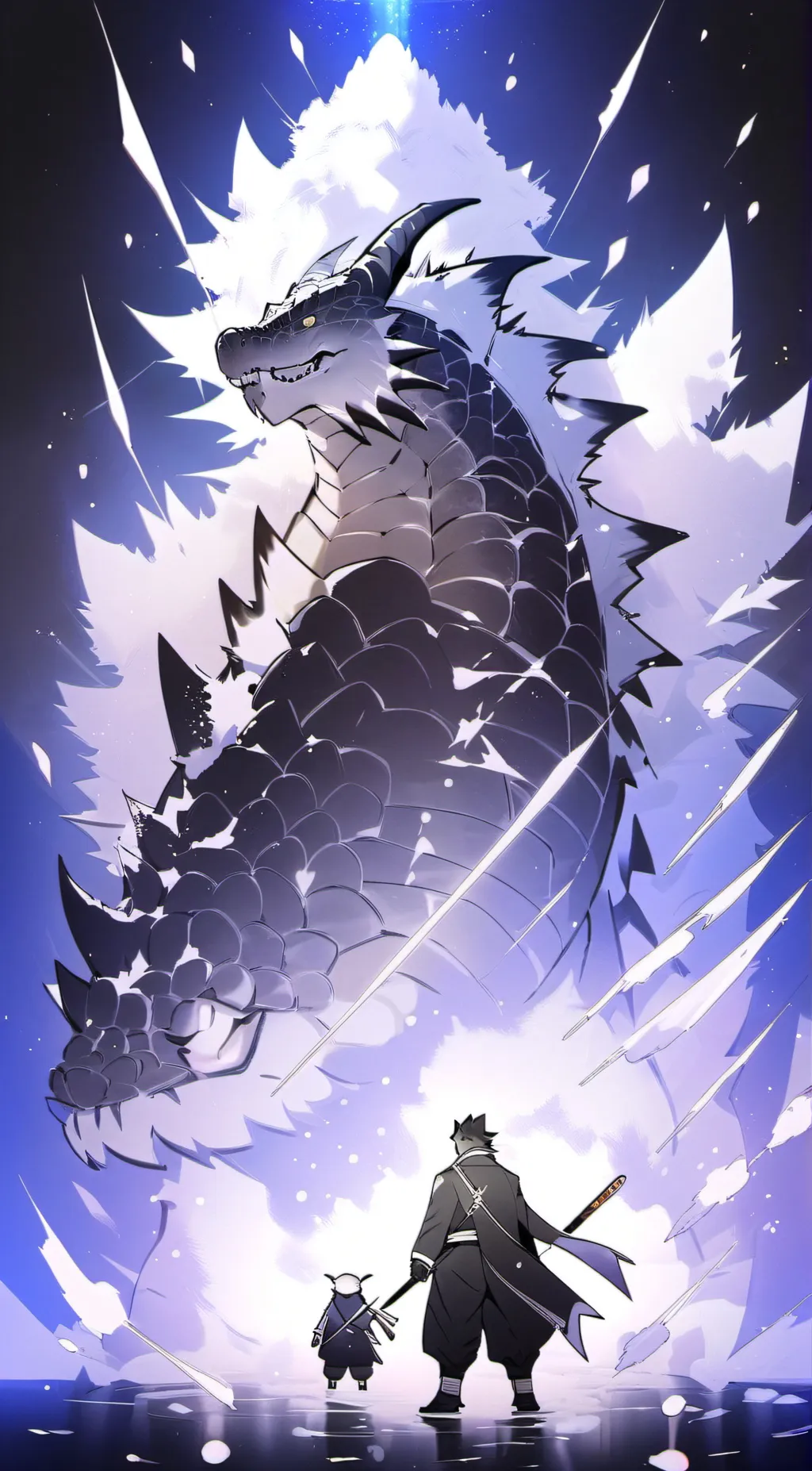 ai character: Shimo background
