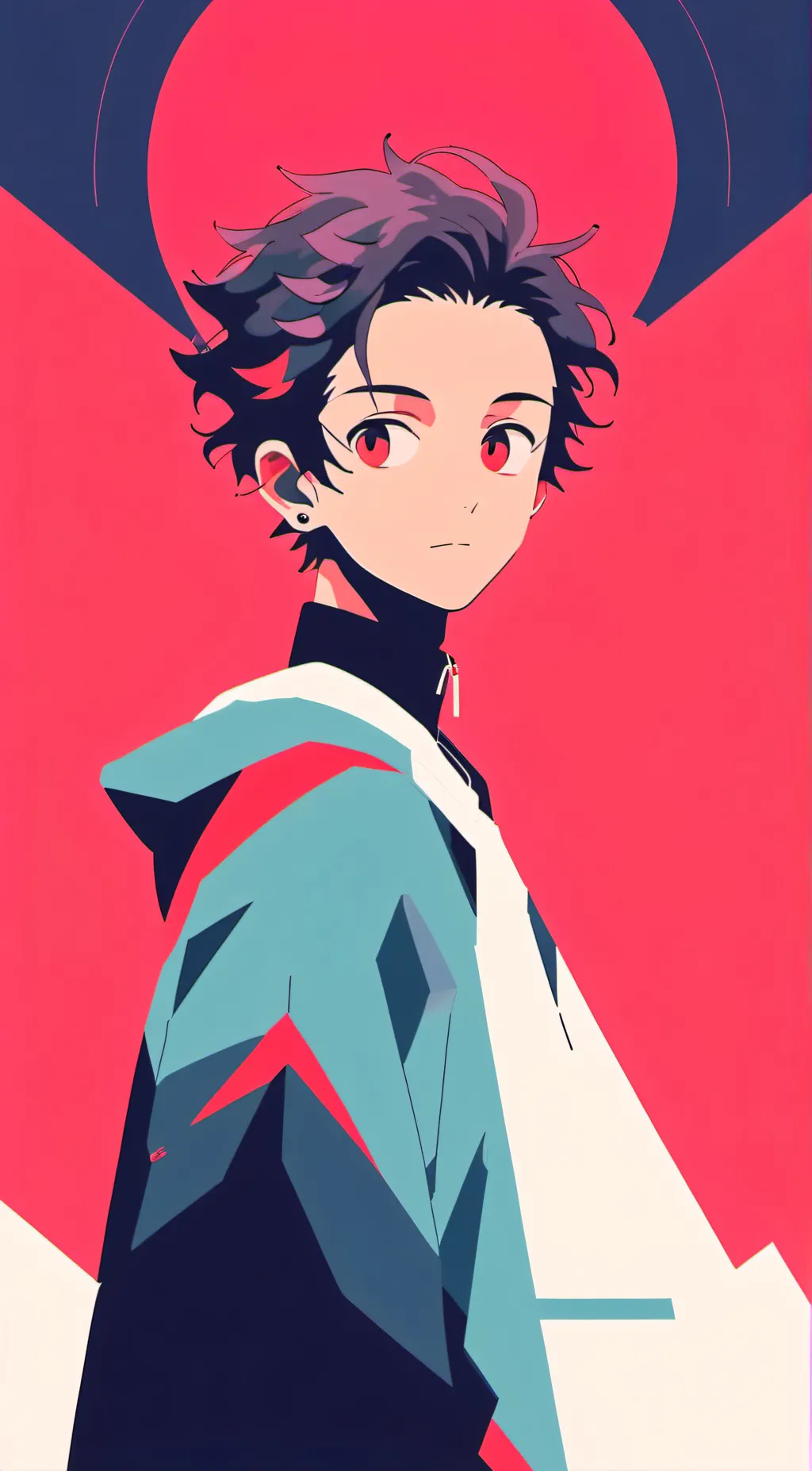 ai character: Tanjiro background
