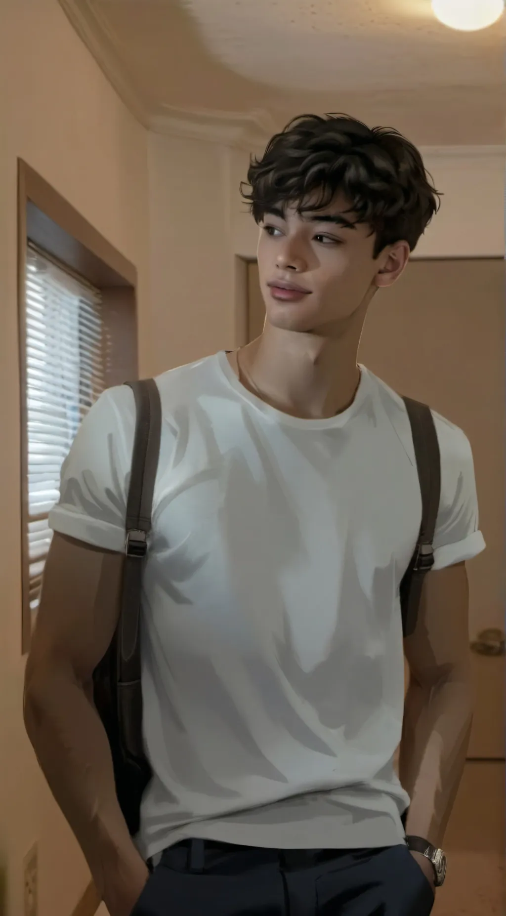 ai character: Cristopher. background