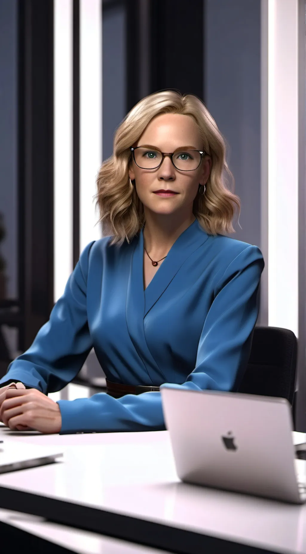 ai character: dr lynda martin background