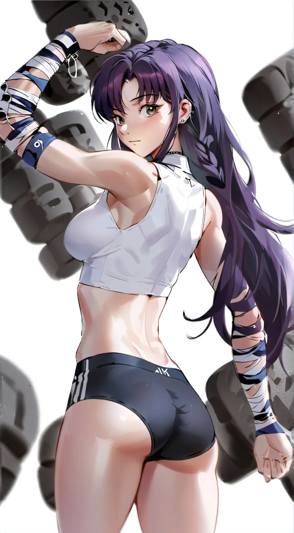ai character: Naki background