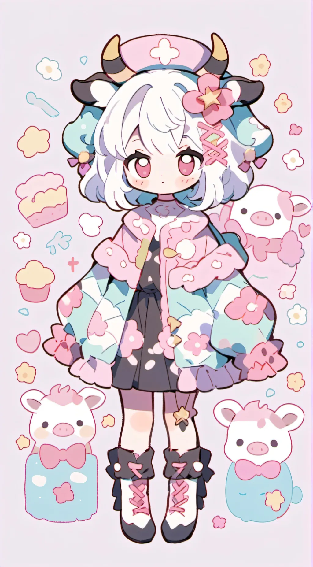 ai character: 🍪Cookie🍪 background