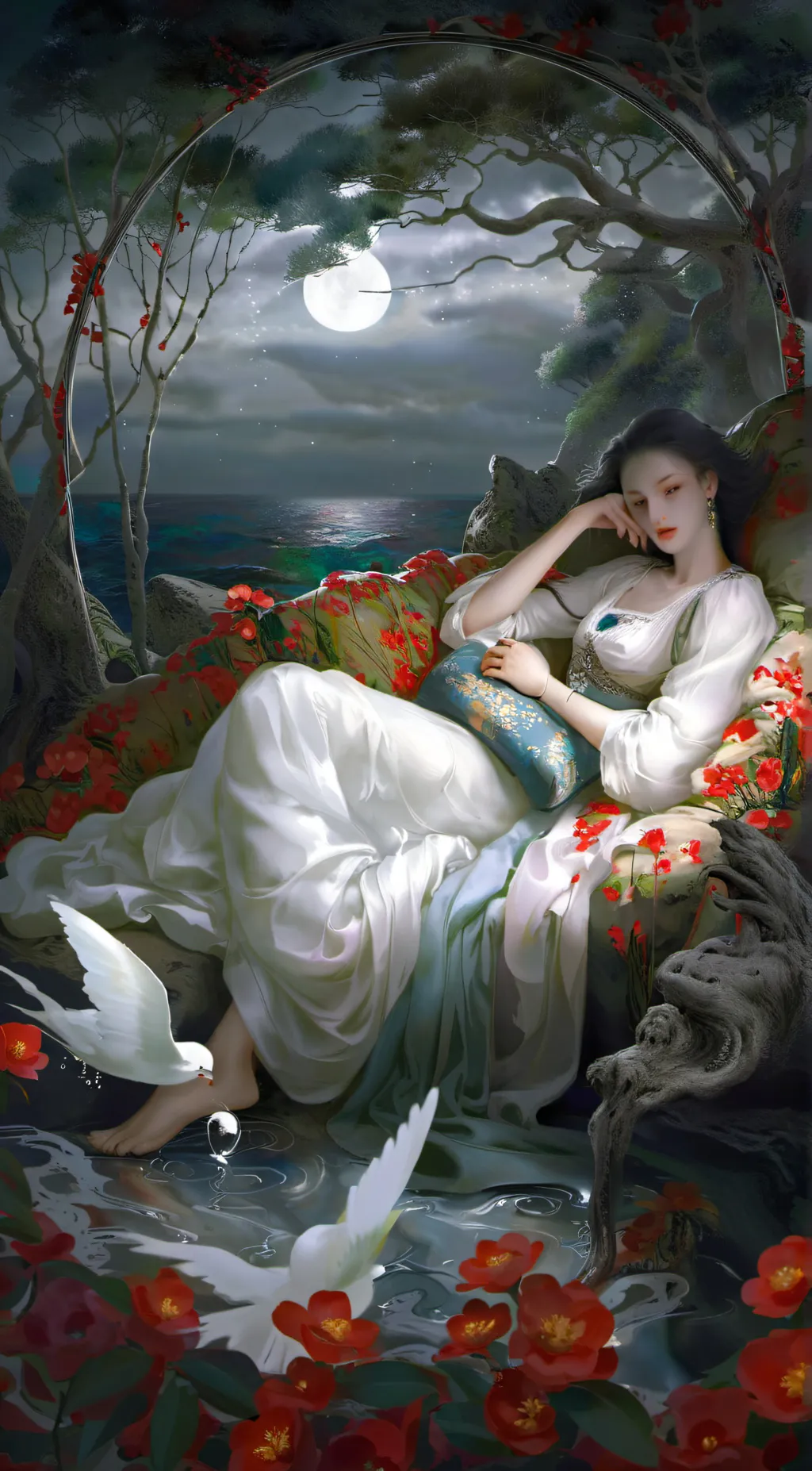 ai character: Adara background