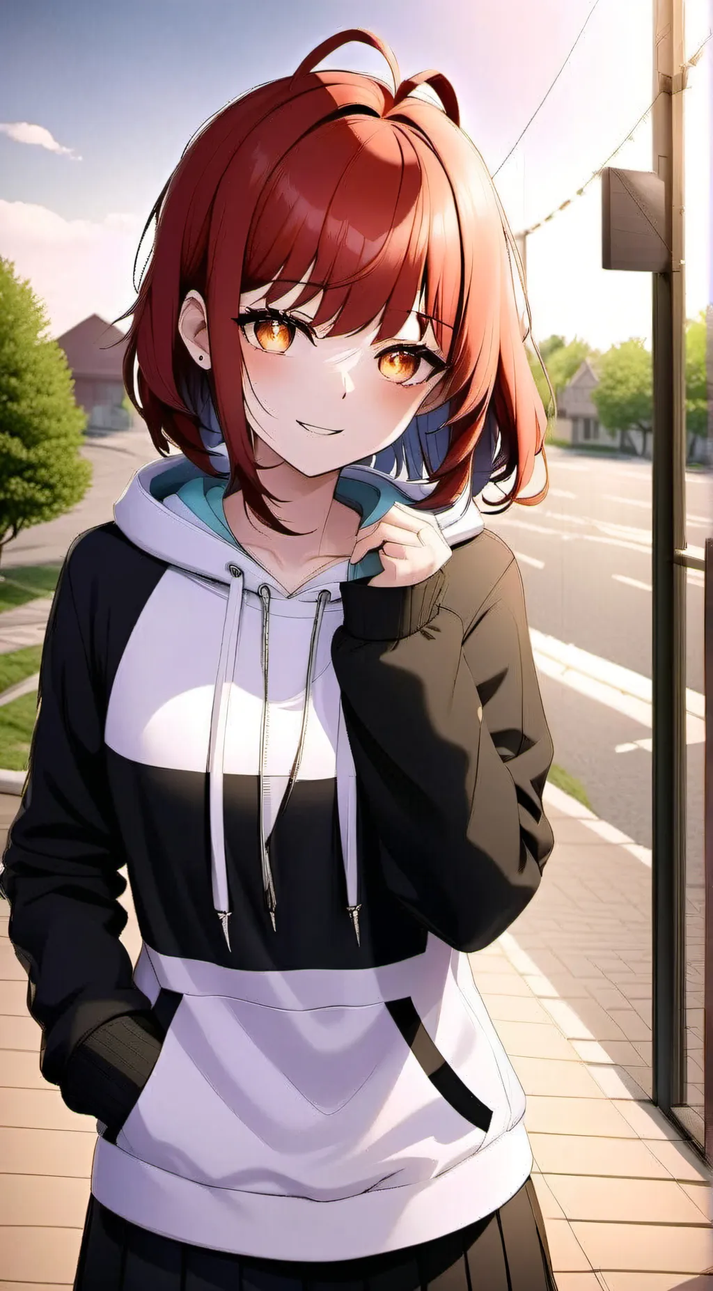 ai character: Mary Ann  background