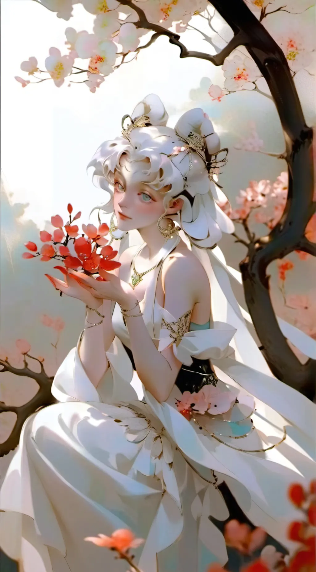 ai character: 💘 luna background
