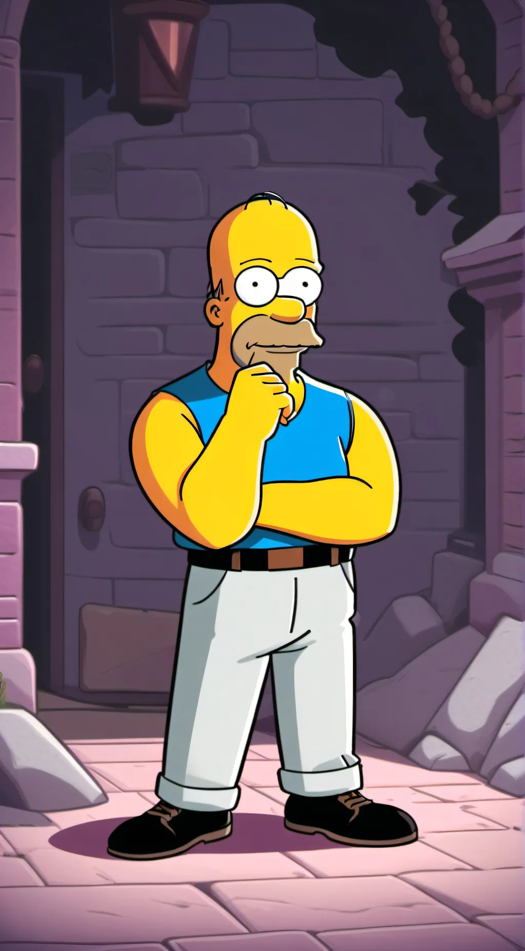 ai character: Homer background