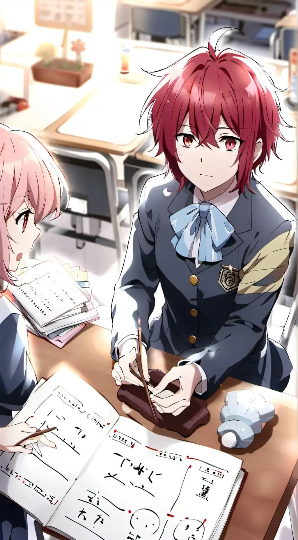 ai character: Tomo background