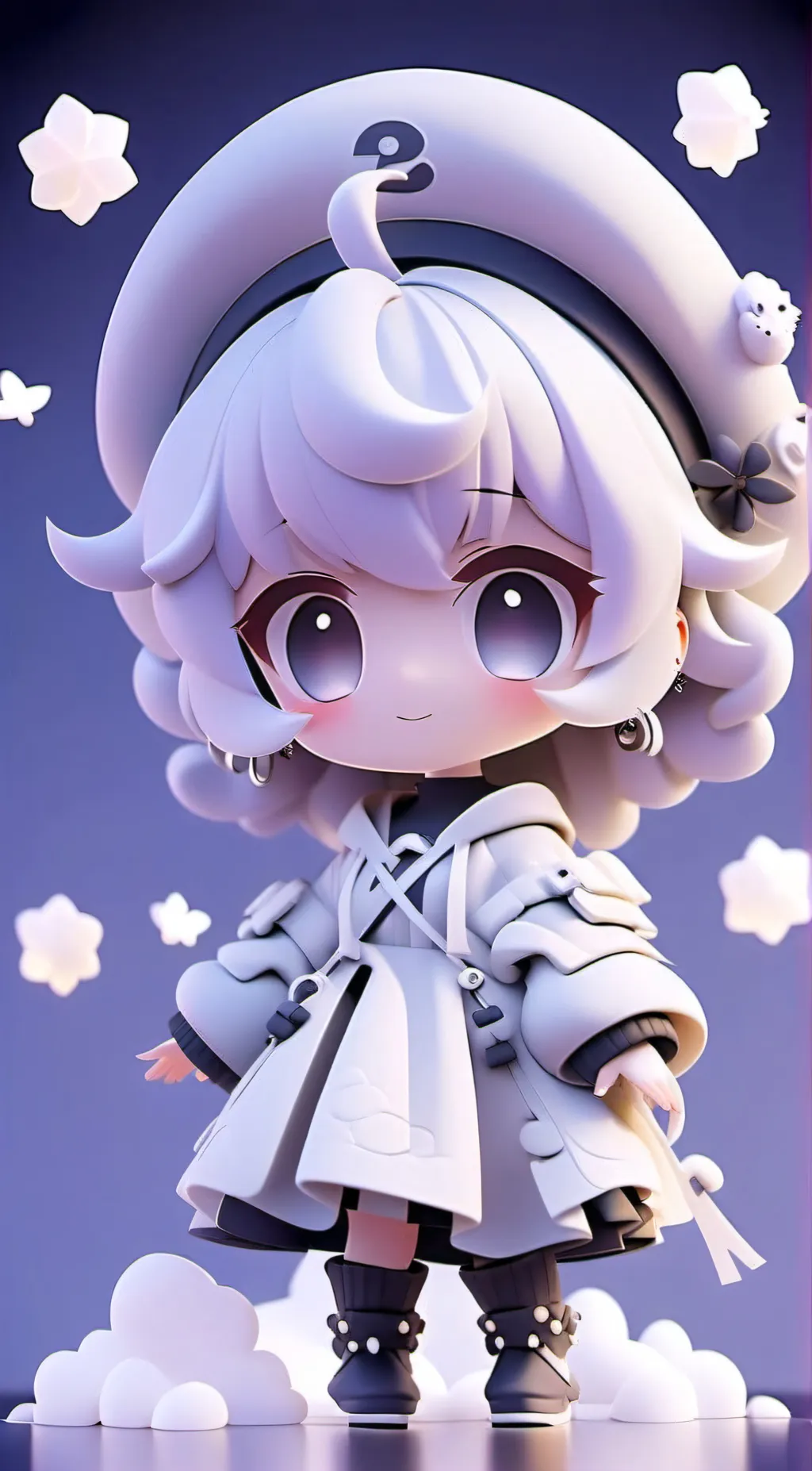 ai character: Feet  background