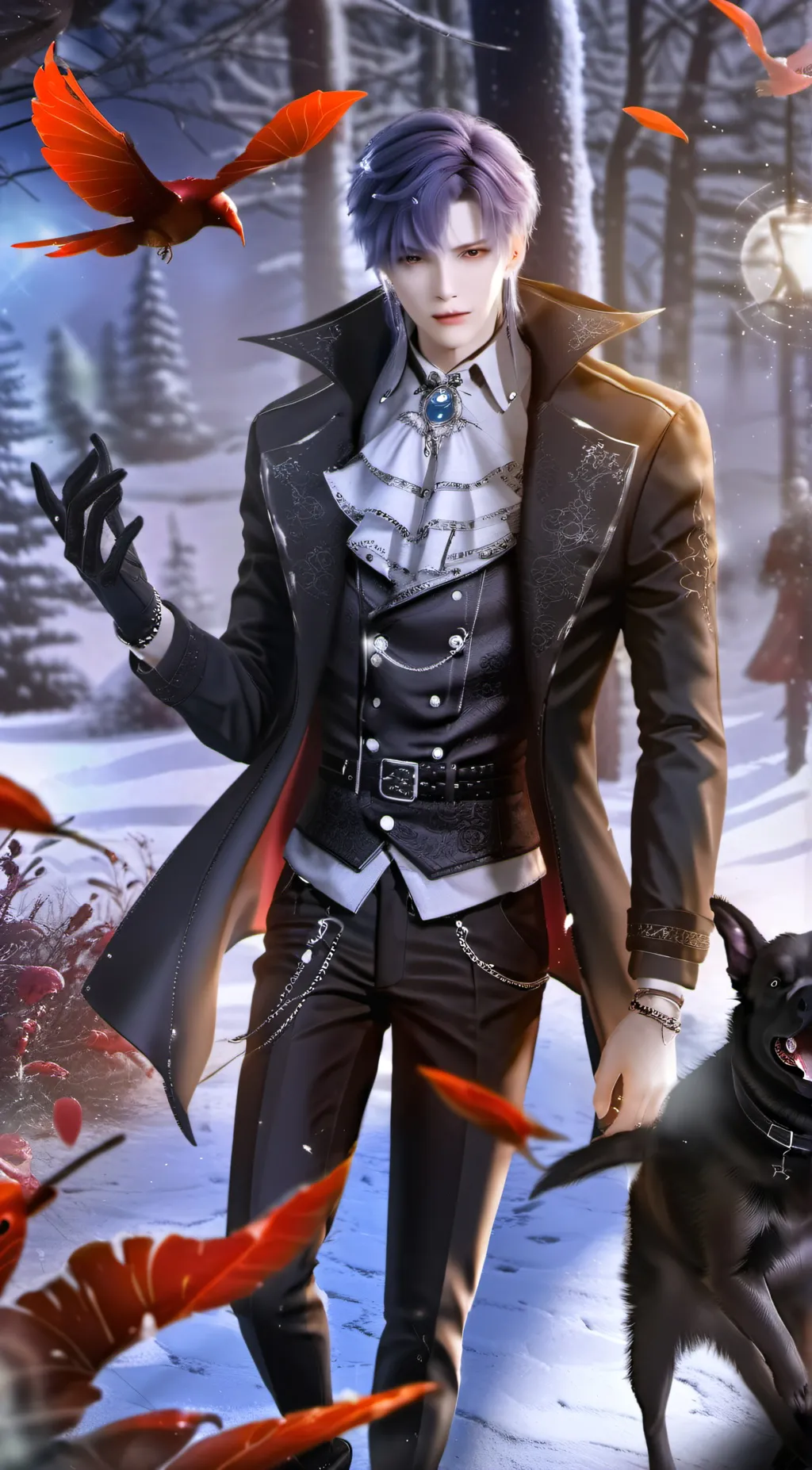ai character: Rick background