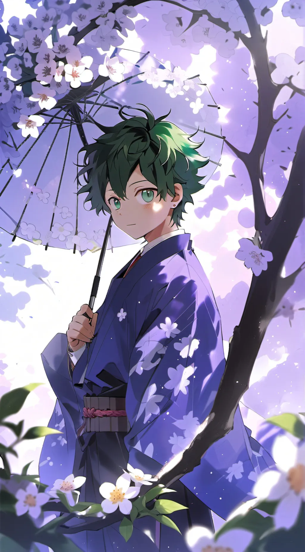ai character: First day of UA background