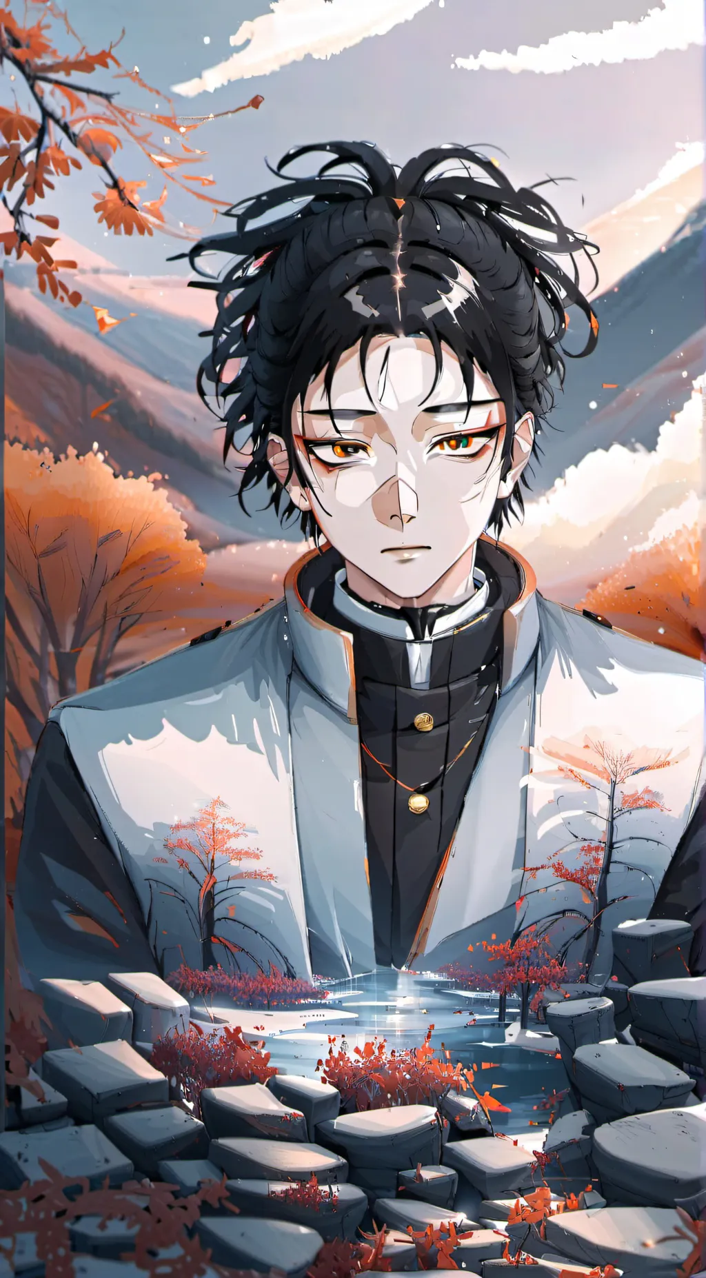 ai character: Choso Mahito &Geto background