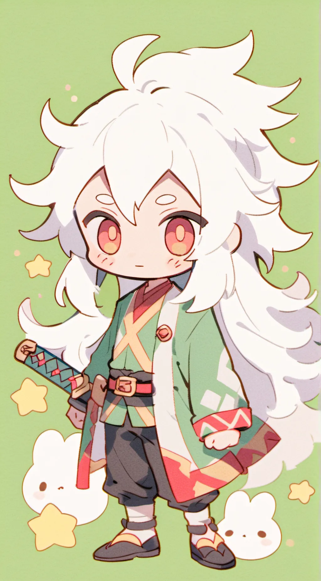ai character: Kenji background