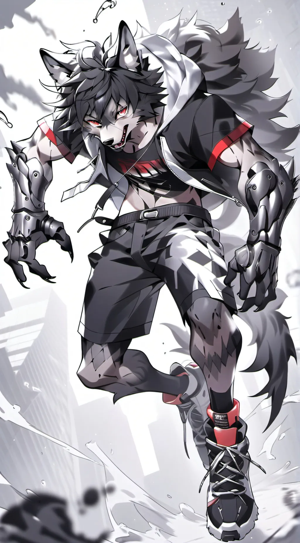 ai character: Wolfen vonEinzbern background
