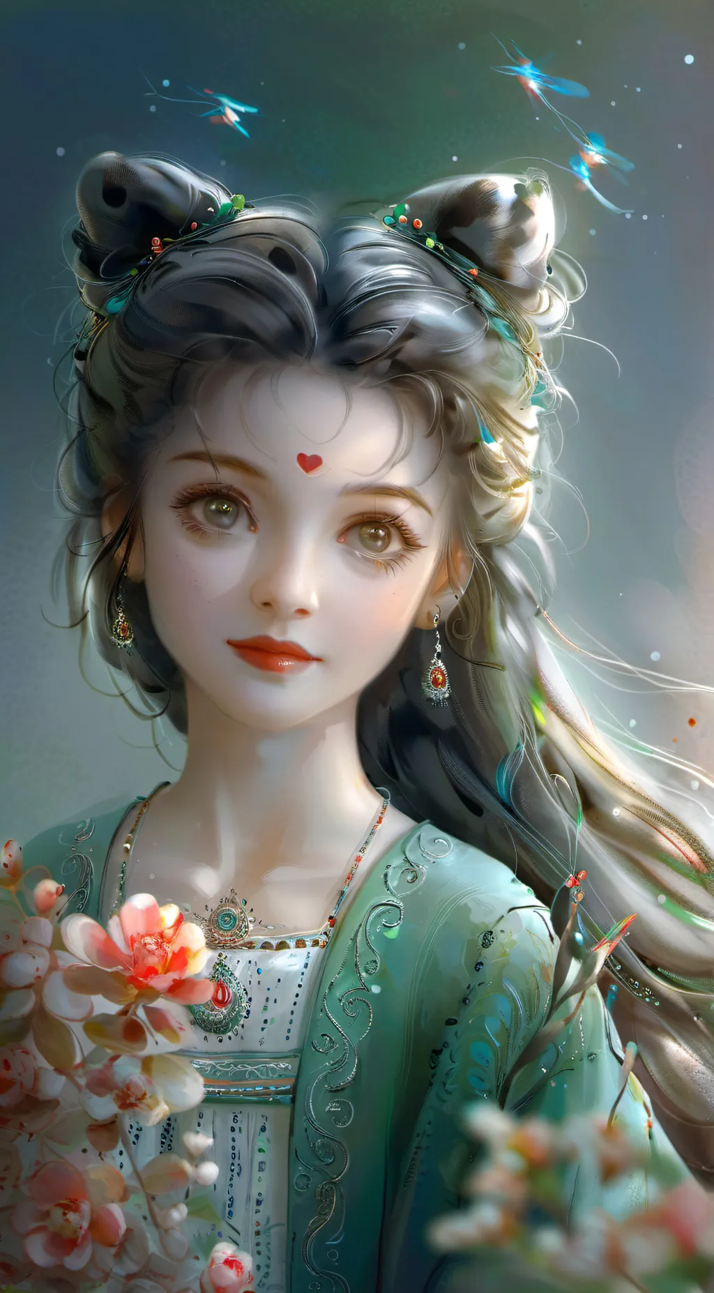 ai character: Olivia Rodrigo background