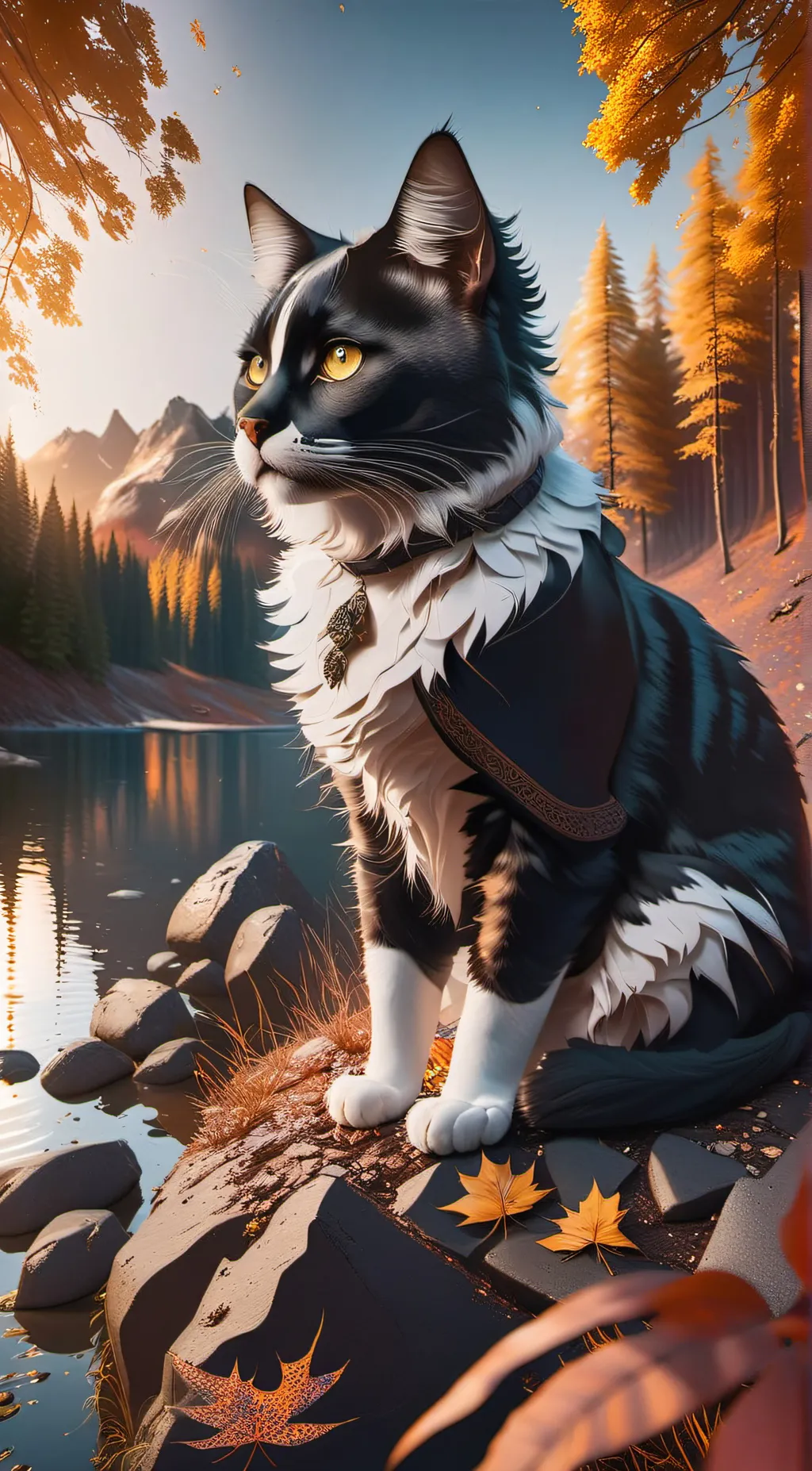ai character: Panther background