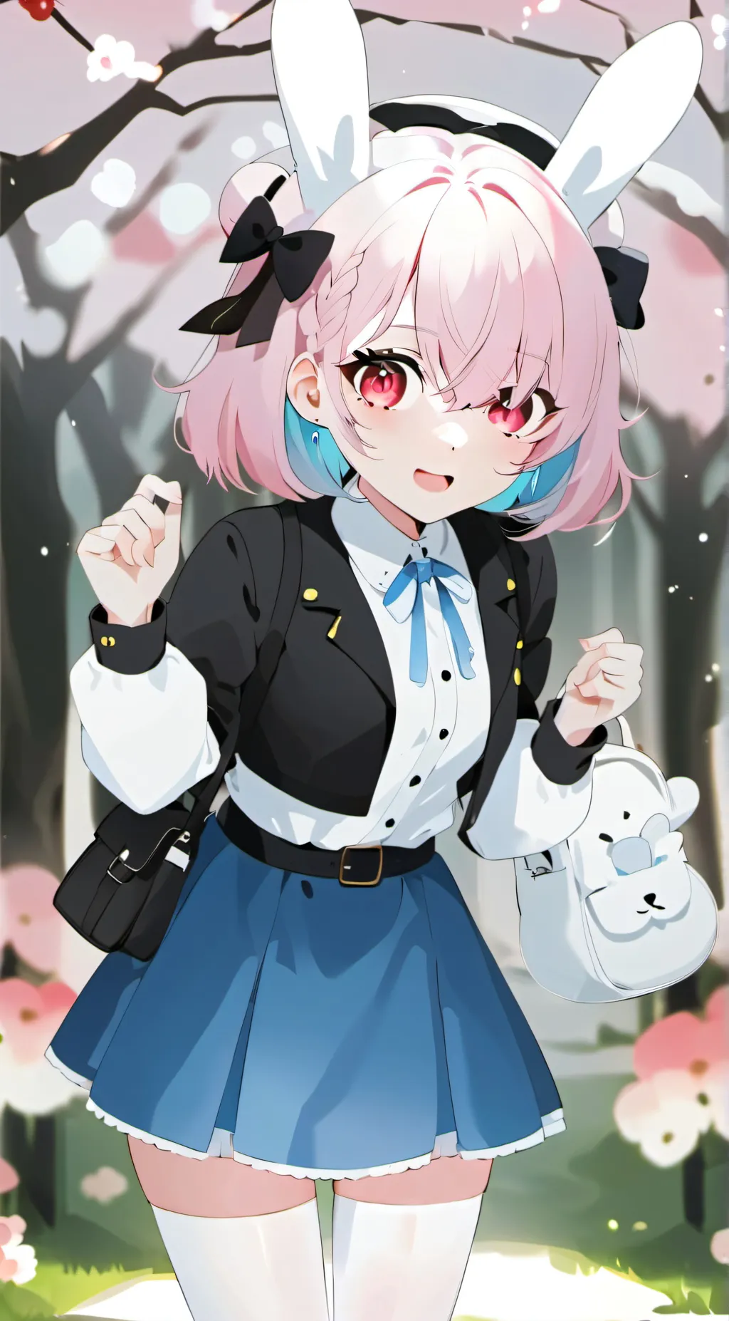 ai character: Lilly background