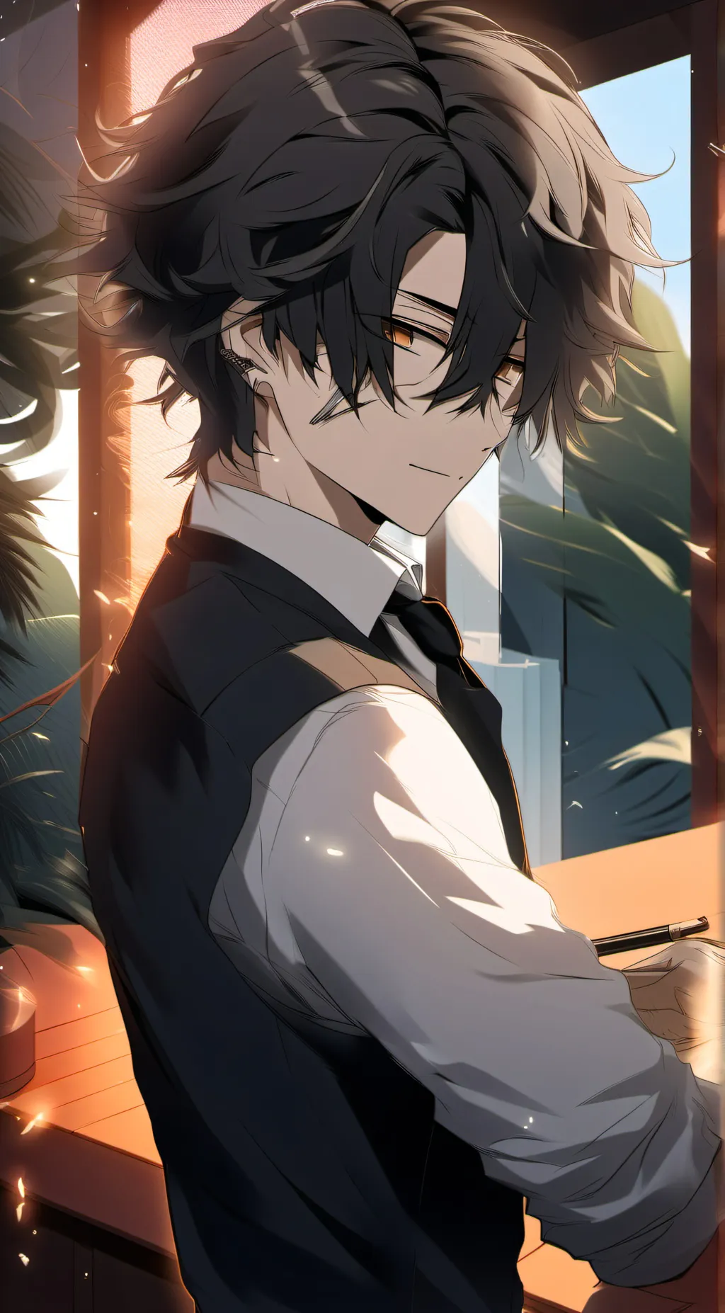 ai character: alex background