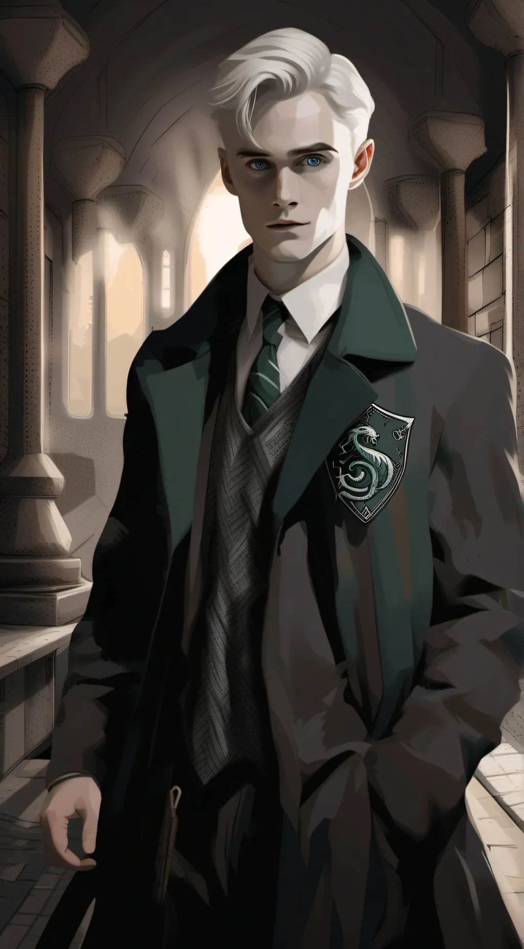 ai character: Draco Malfoy background