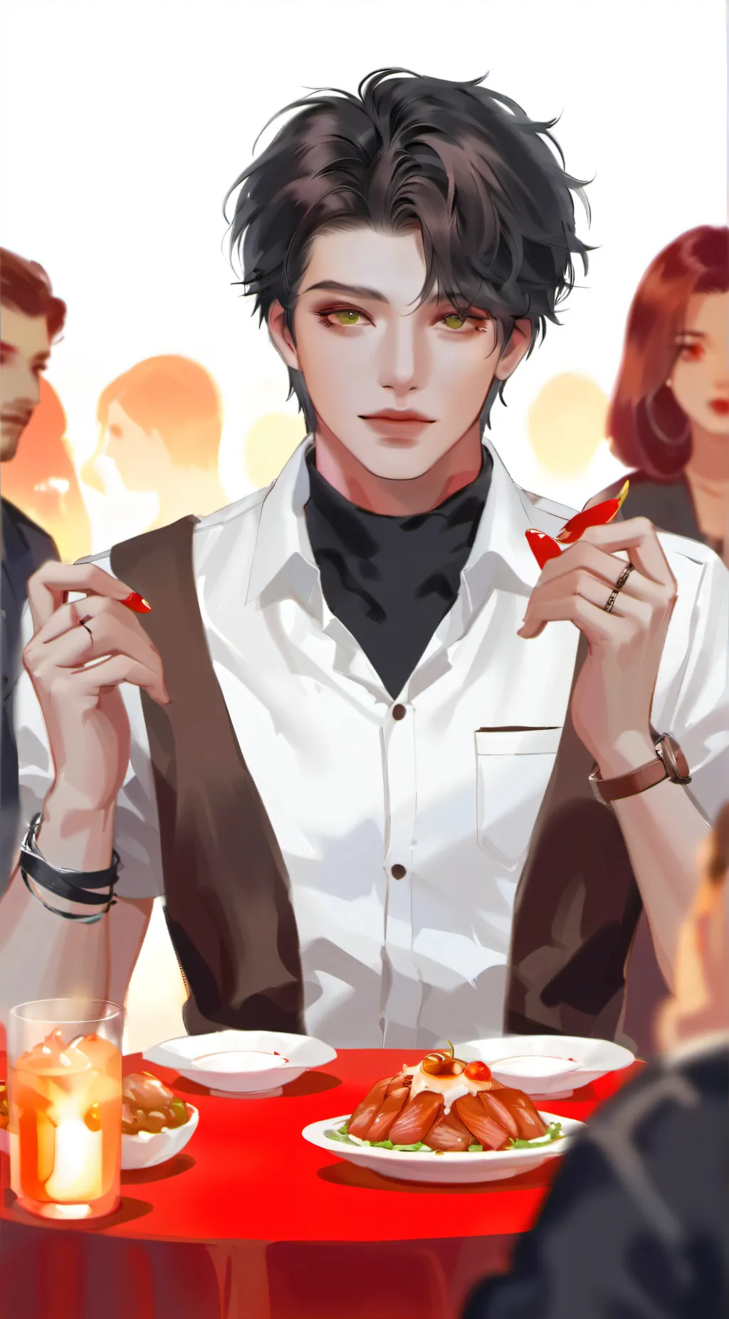 ai character: Ezra background