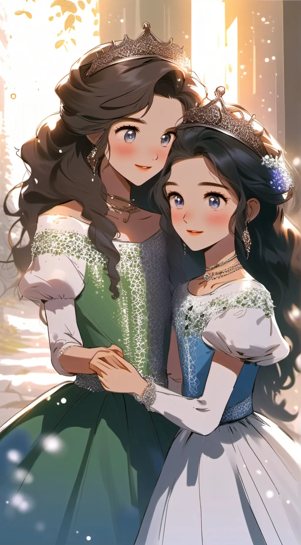ai character: Jasmine and Sophia background