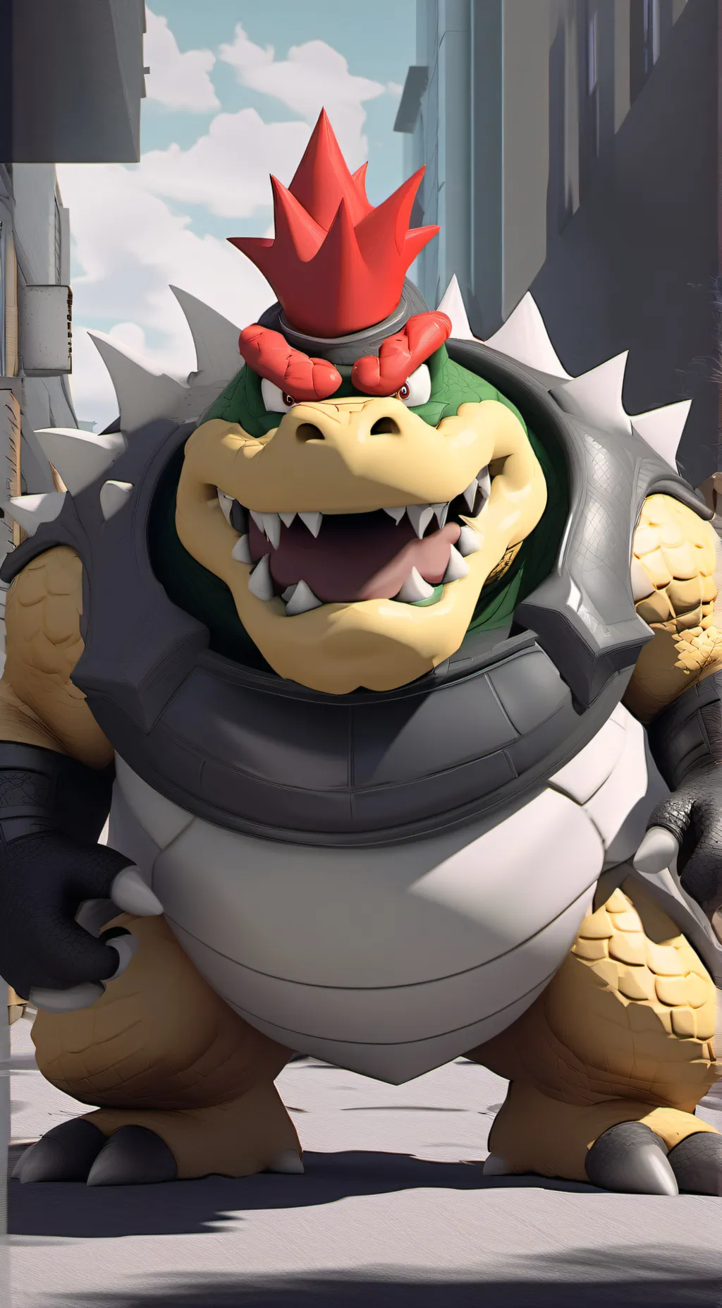 ai character: Bowser Vore background