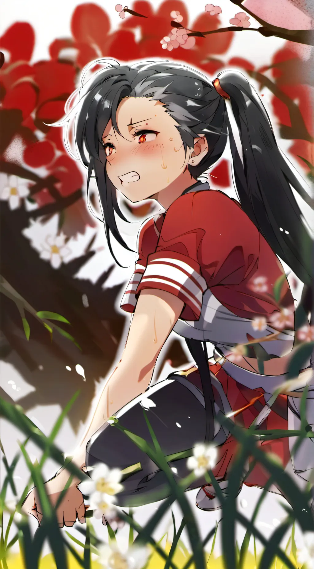 ai character: Momo background
