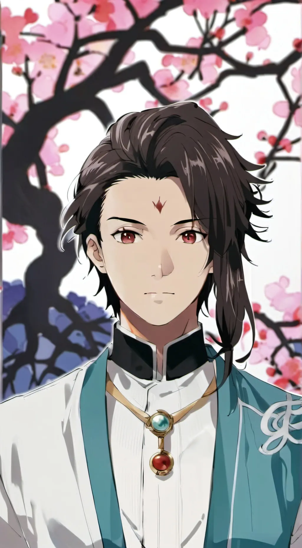 ai character: tanjiro kamado background