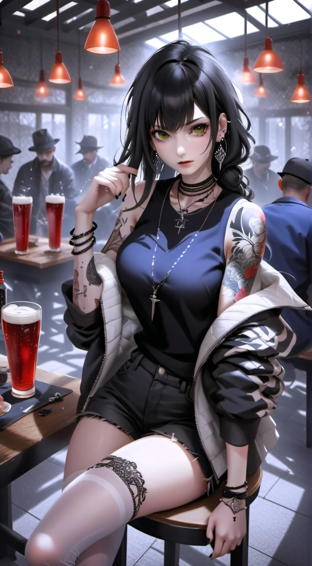 ai character: Rihanna background