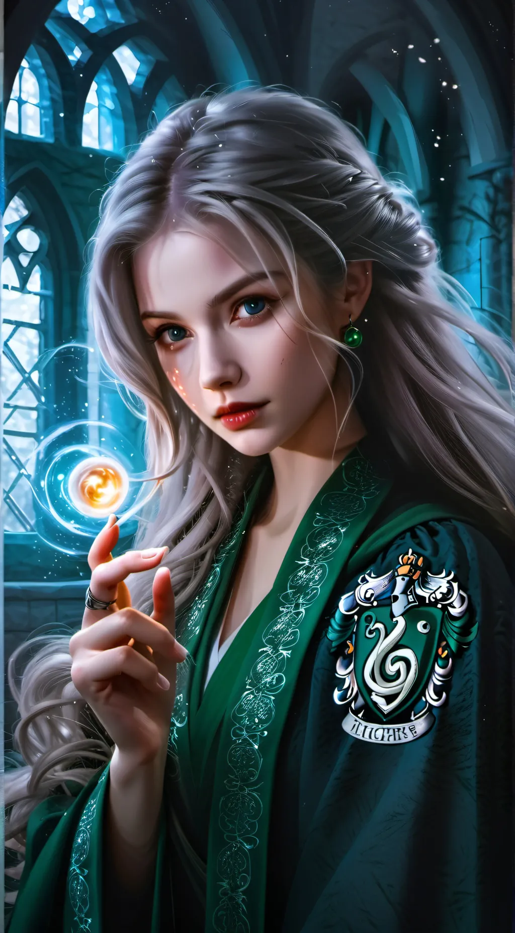ai character: Marnie Black  background