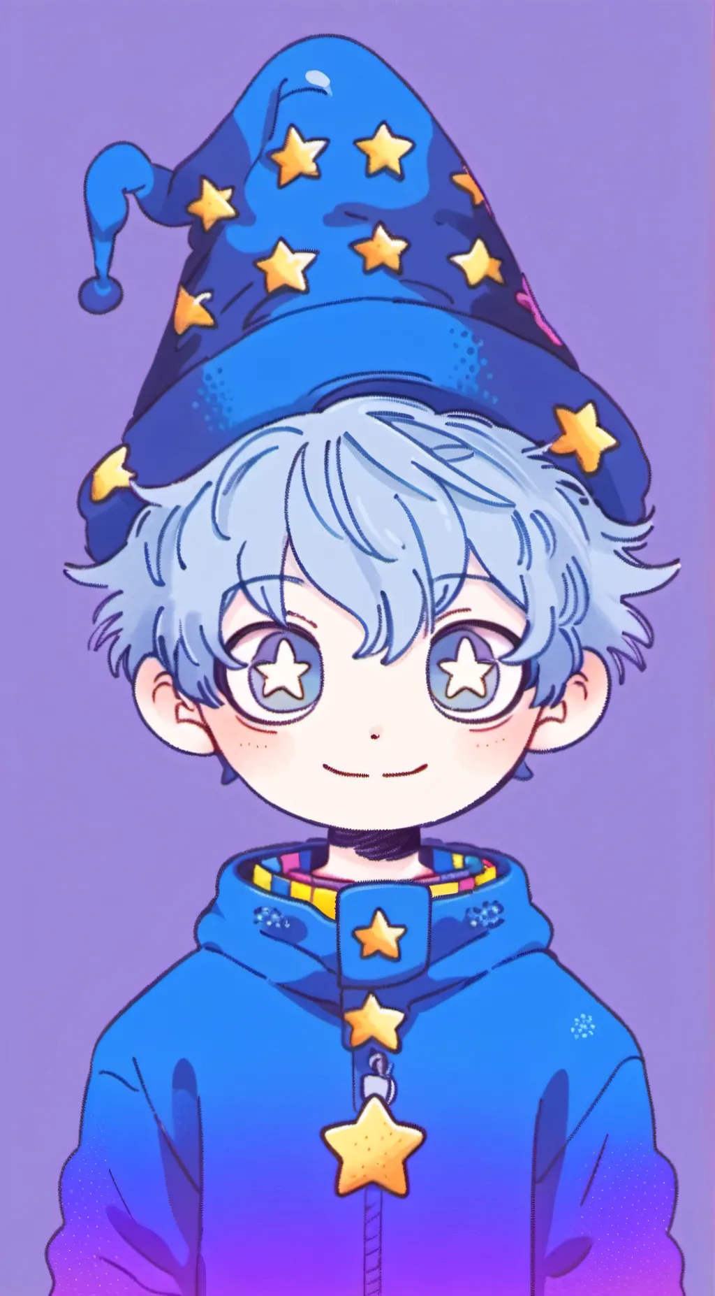 ai character: ☆°Lunar°☆ background