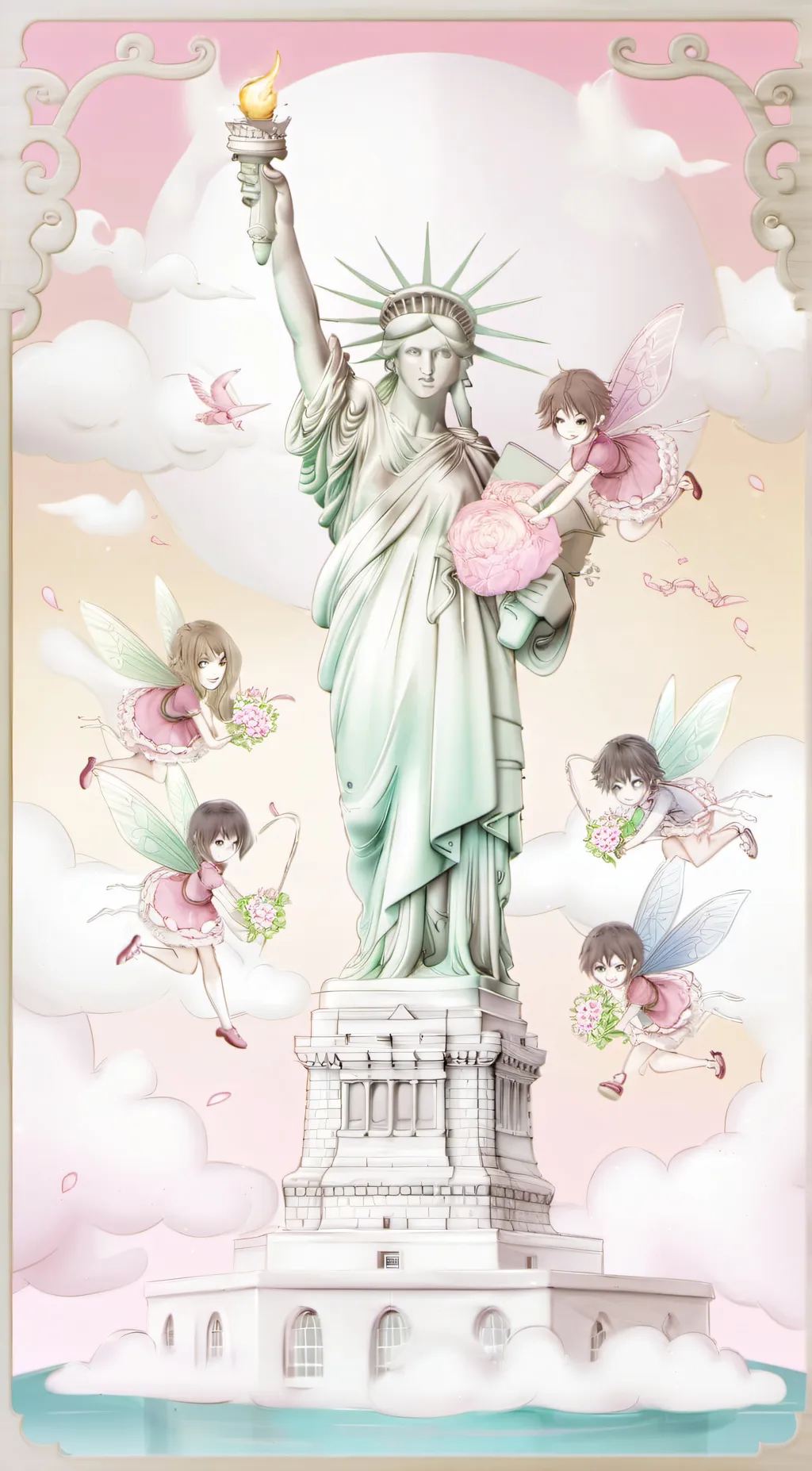 ai character: The Fairies background