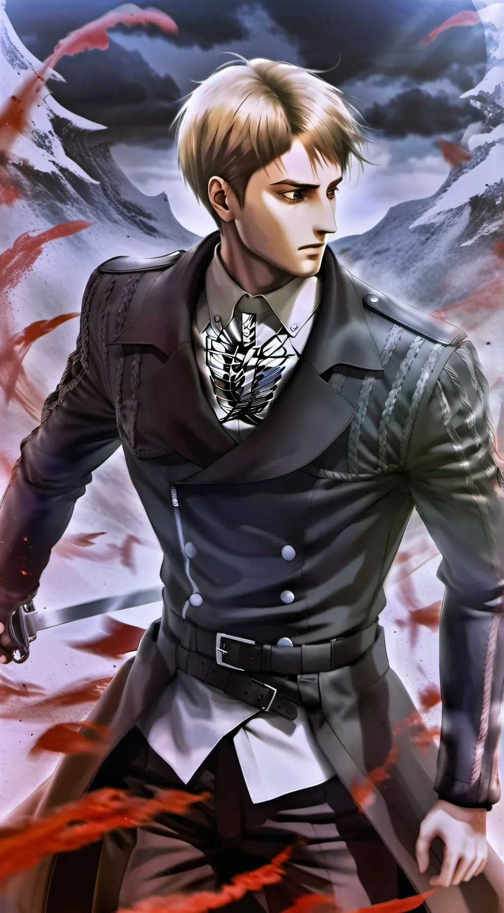 ai character: Kion  background