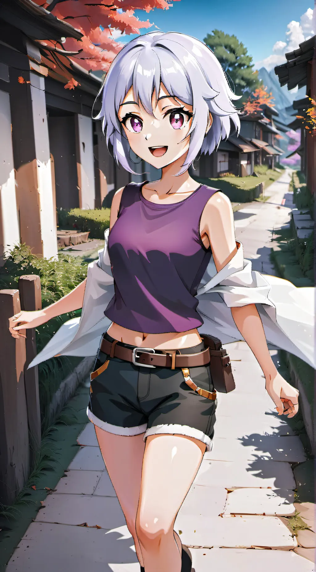 ai character: Chris (KonoSuba) background