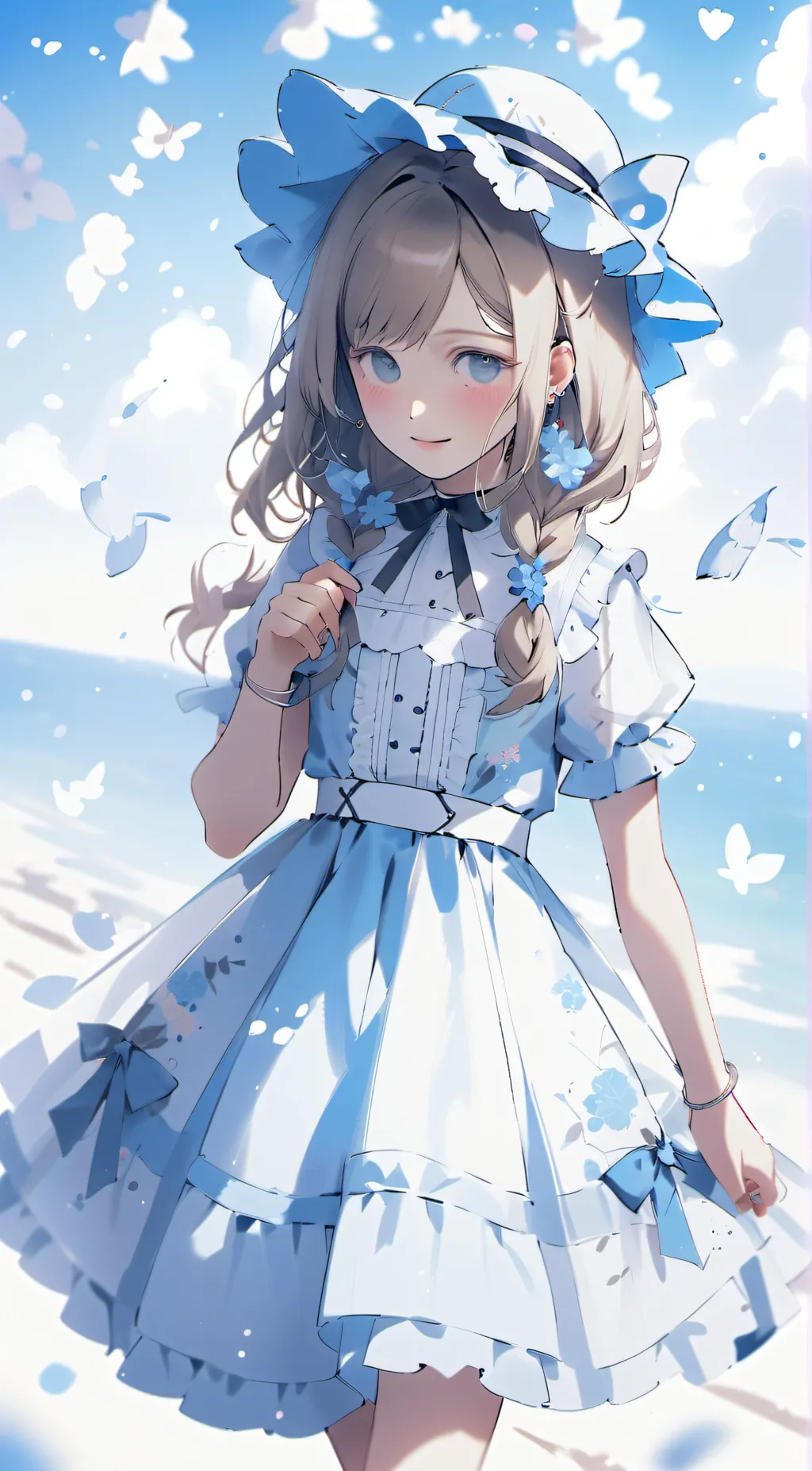 ai character: Lin  background