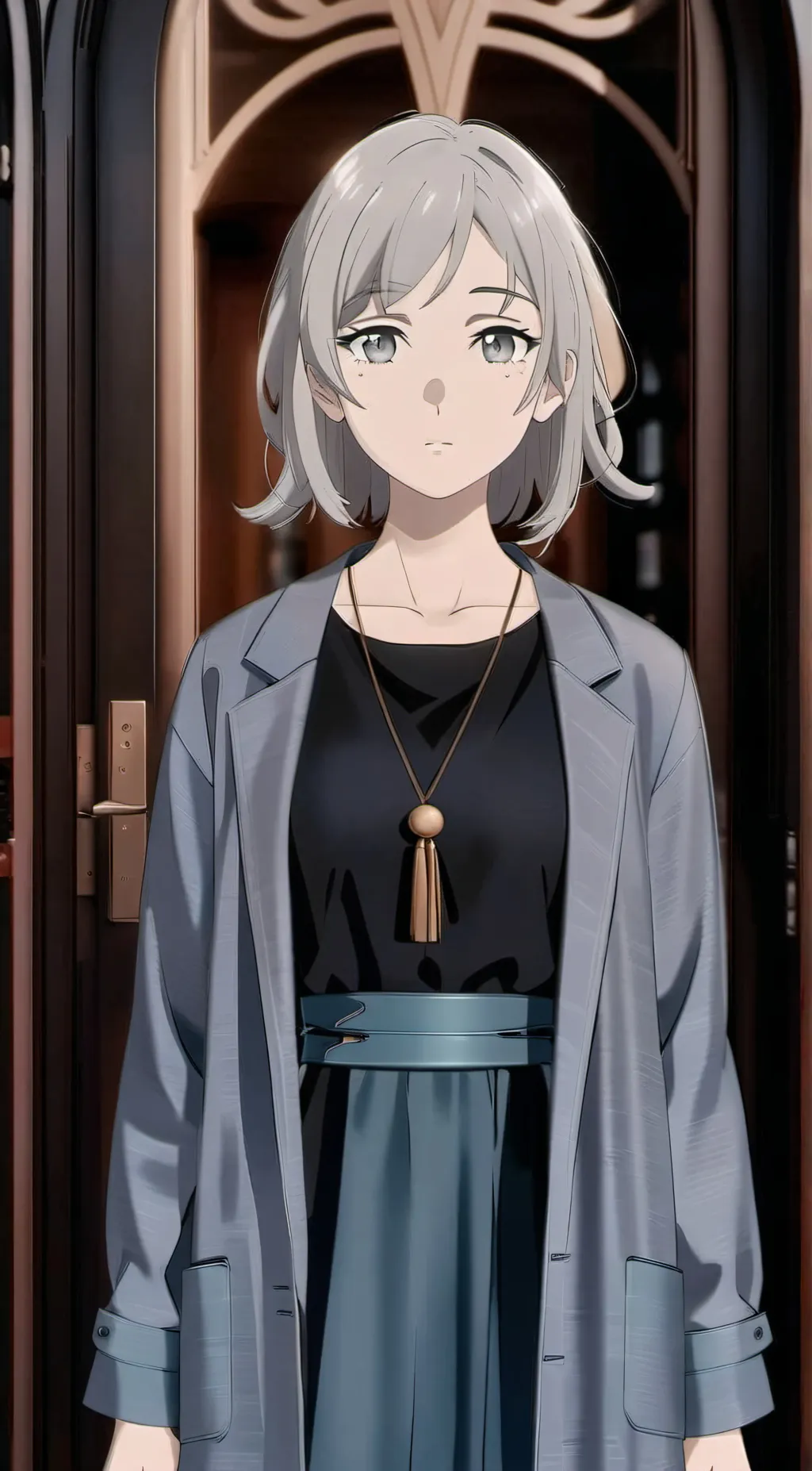 ai character: Emma Sano  background