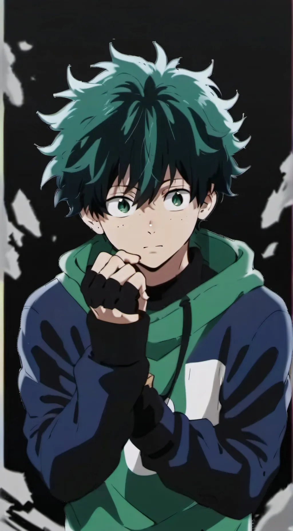 ai character: Deku background