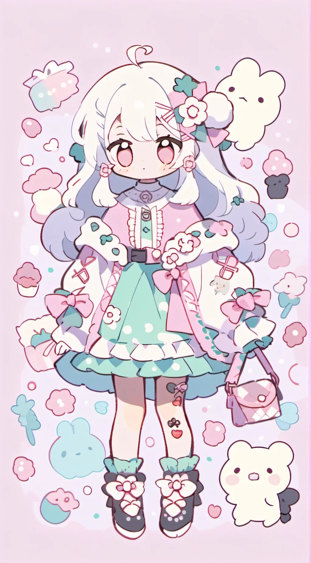 ai character: Lily background