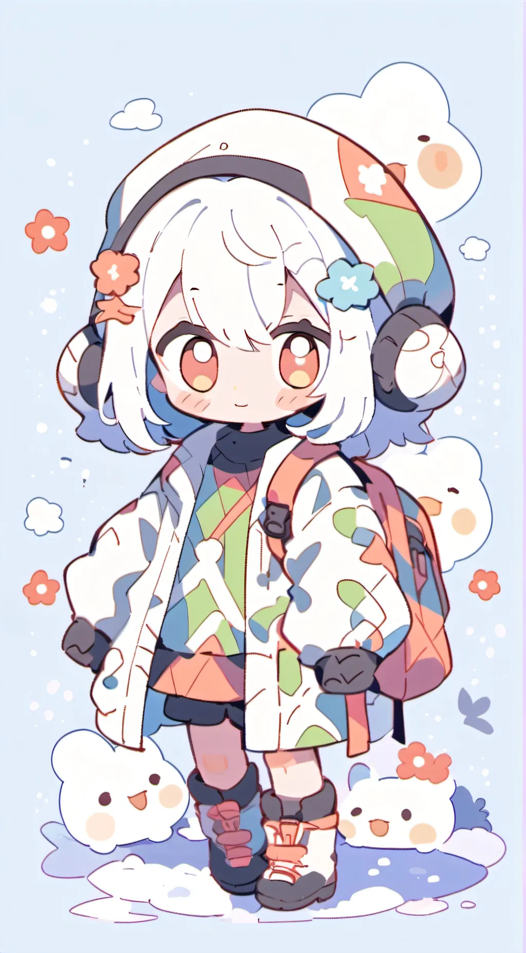 ai character: Maddie background