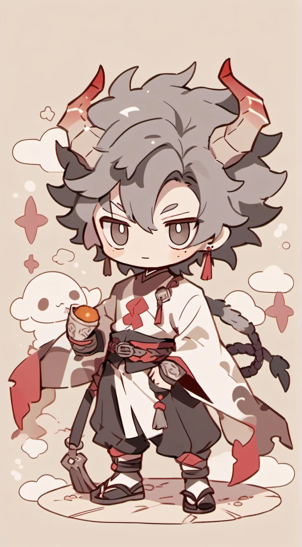ai character: Alastor(your bf) background