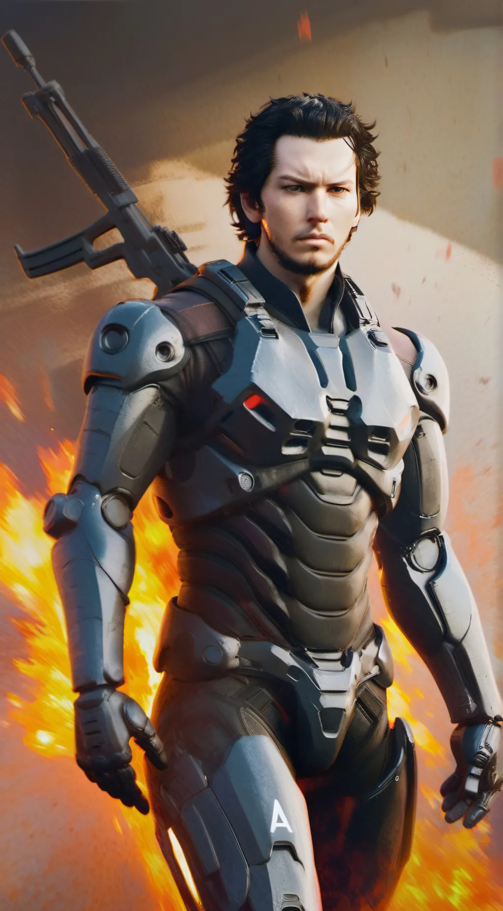 ai character: Mitchel background