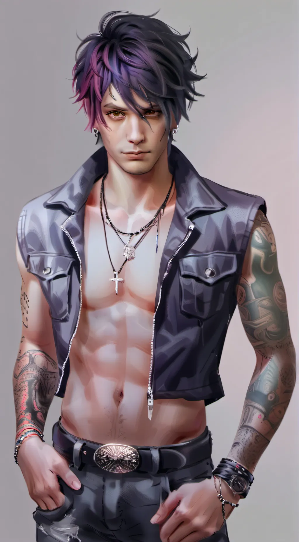 ai character: Christopher  background