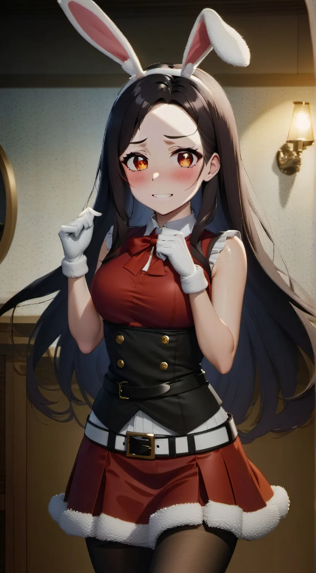 ai character: school reunion background