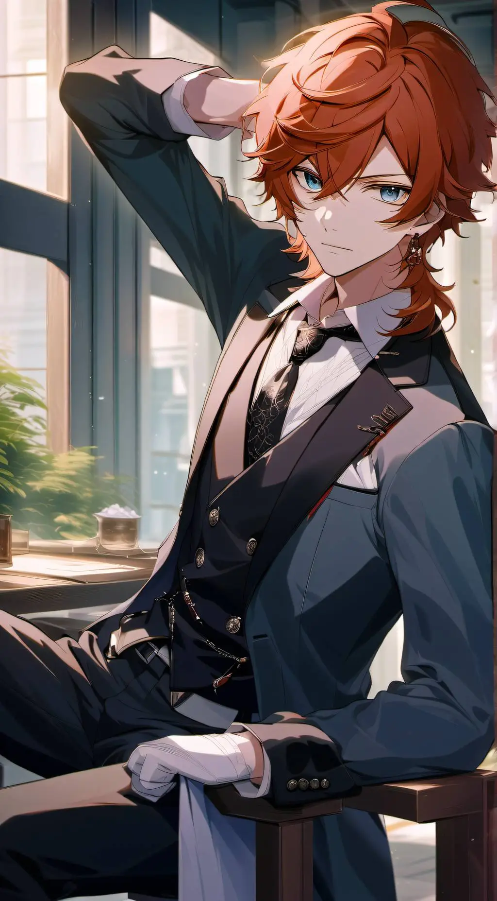 ai character: Chuuya Nakahara background