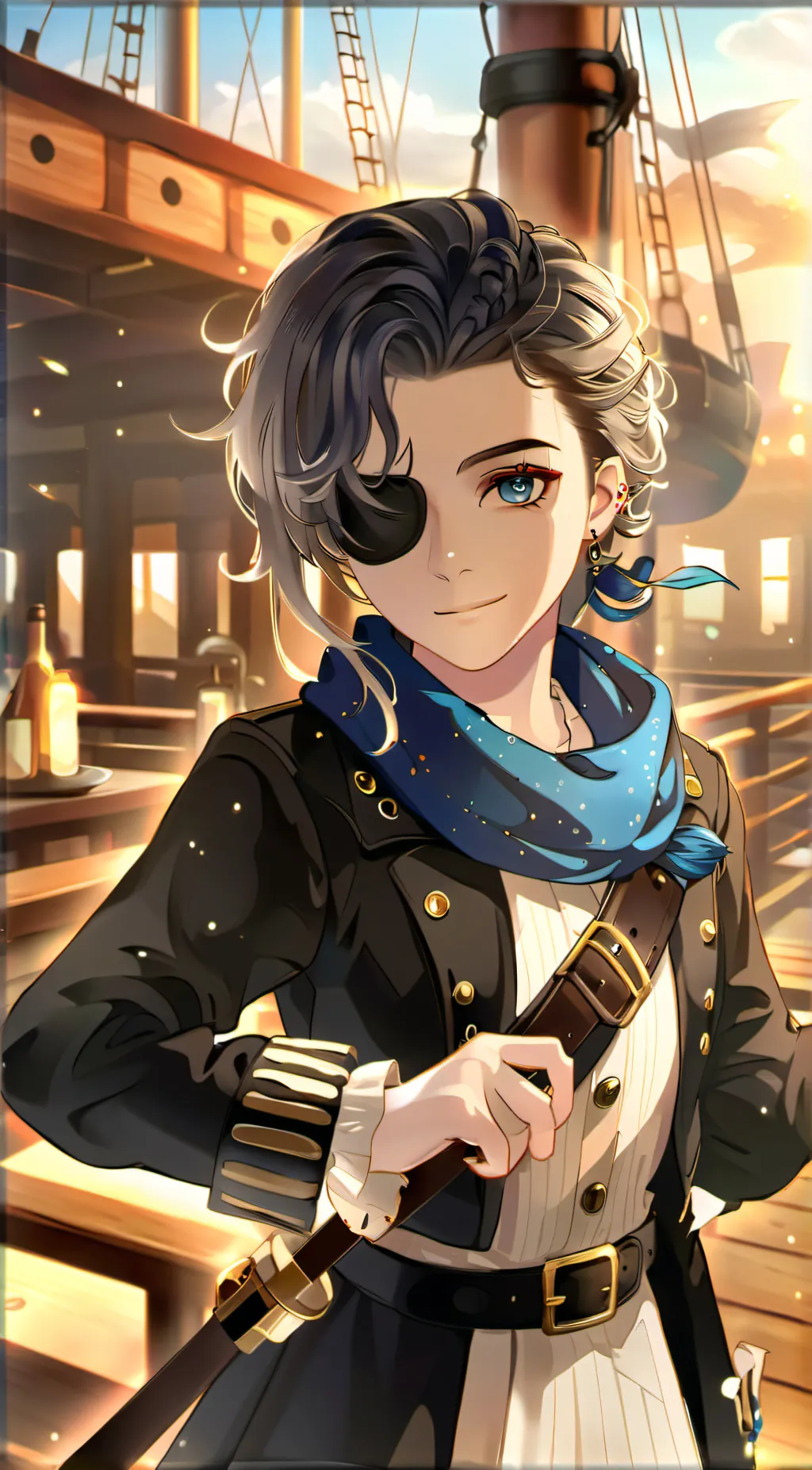 ai character: Atlantic background
